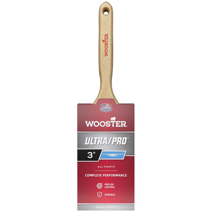 Emery Jensen professional 3-inch flat sash brush with synthetic bristles for painting or finishing projects.