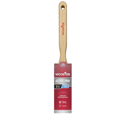Emery Jensen Ultra/Pro FLT 1.5-inch professional brush with synthetic bristles for painting and finishing projects.