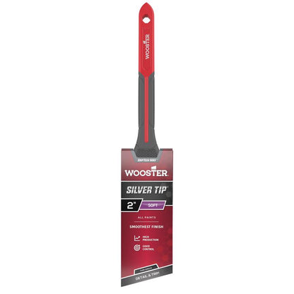 PNT BRSH SILVER TIP 2" - Pack of 6