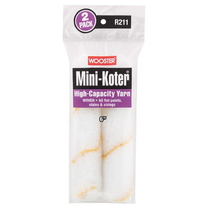 PAINT ROLLR CVR YN6"2PK