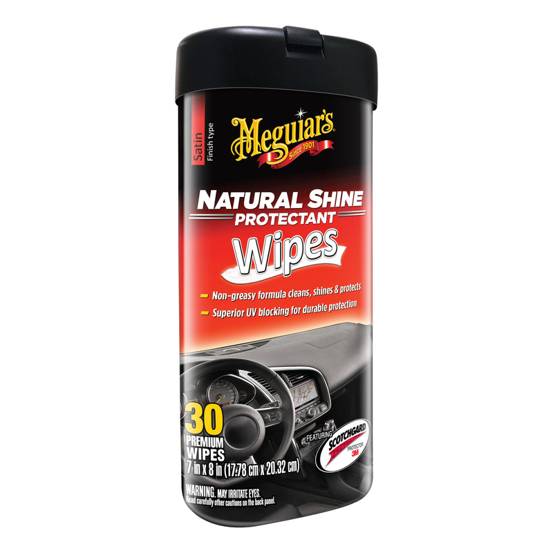 Emery Jensen Auto Natural Shine Protectant 30-pack for vehicle surfaces, providing a natural, glossy finish.
