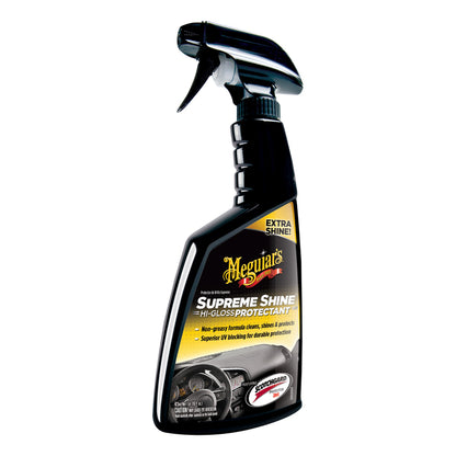 Emery Jensen Auto Supreme Shine 16oz protectant bottle with label, designed for vehicle surface protection and shine.