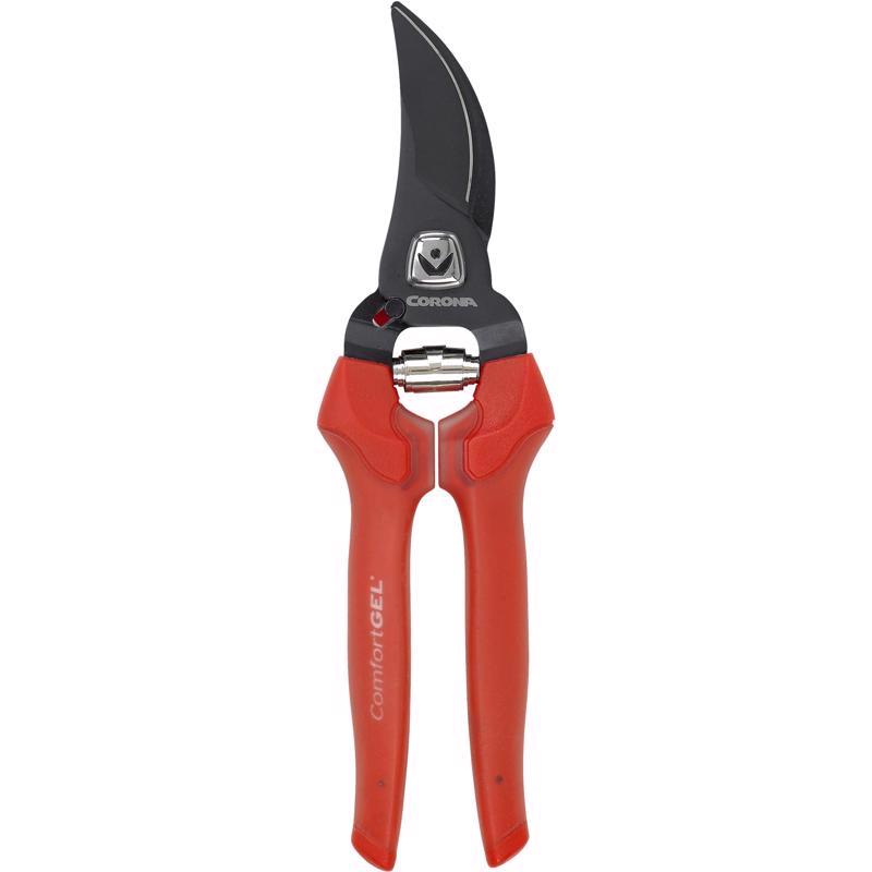 Emery Jensen bypass pruning shears with Comfort Gel handle for easy pruning of branches and plants.