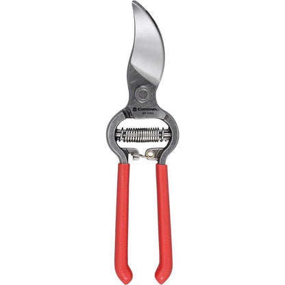Emery Jensen Corona by-pass pruning shears, 8-inch pruning shears with sharp blades for trimming branches and plants.