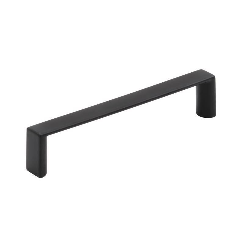 Emery Jensen CABNT pull handle set, 3-3/4 inch size, six-pack of cabinet pulls with brushed nickel finish for kitchen or furniture.