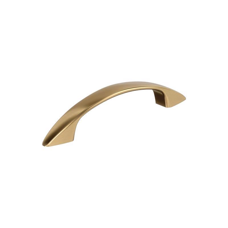 Emery Jensen CBNT pull handle in bronze finish, 4.06 inches, with a sleek, ergonomic design for cabinetry or furniture.