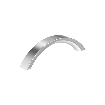 Emery Jensen CBNT PLL PLSHD Chrome 4.5-inch pull handle showing a sleek, polished chrome finish and ergonomic design.