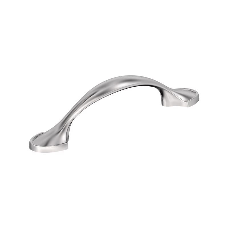 Emery Jensen CBNT pull handle for furniture, zinc finish, single pack, sturdy pull for cabinets and drawers.