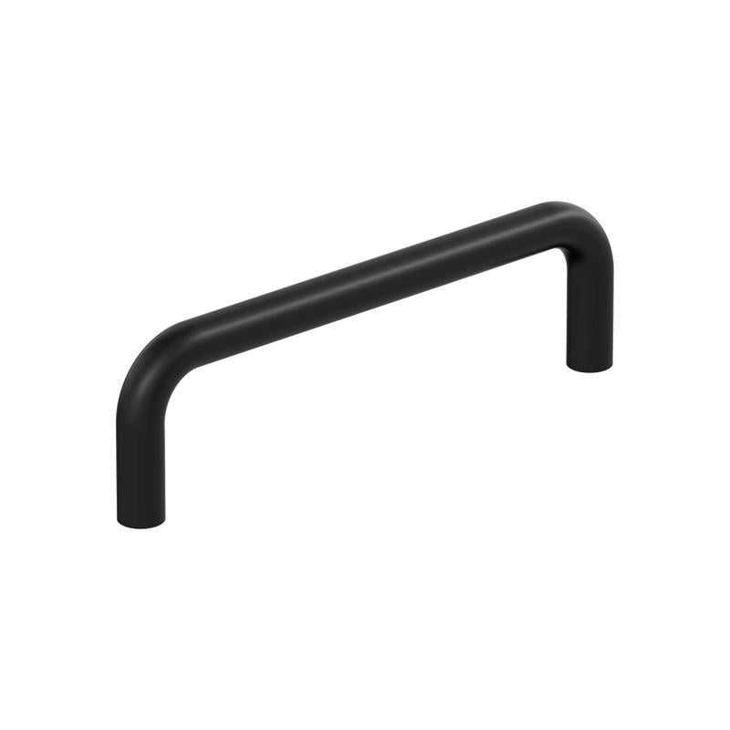 Emery Jensen CBNT Pull MTT in black, 4.31-inch, showing the sturdy metal pull handle for furniture or cabinetry.