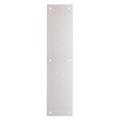 PULL PLATE ALUMINUM 15"L