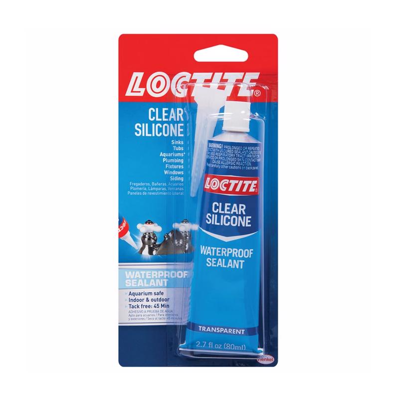 CLEAR SILICONE 2.7 OZ - Pack of 6