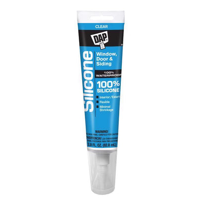 SILICONE W&d CLEAR 2.8oz - Pack of 6