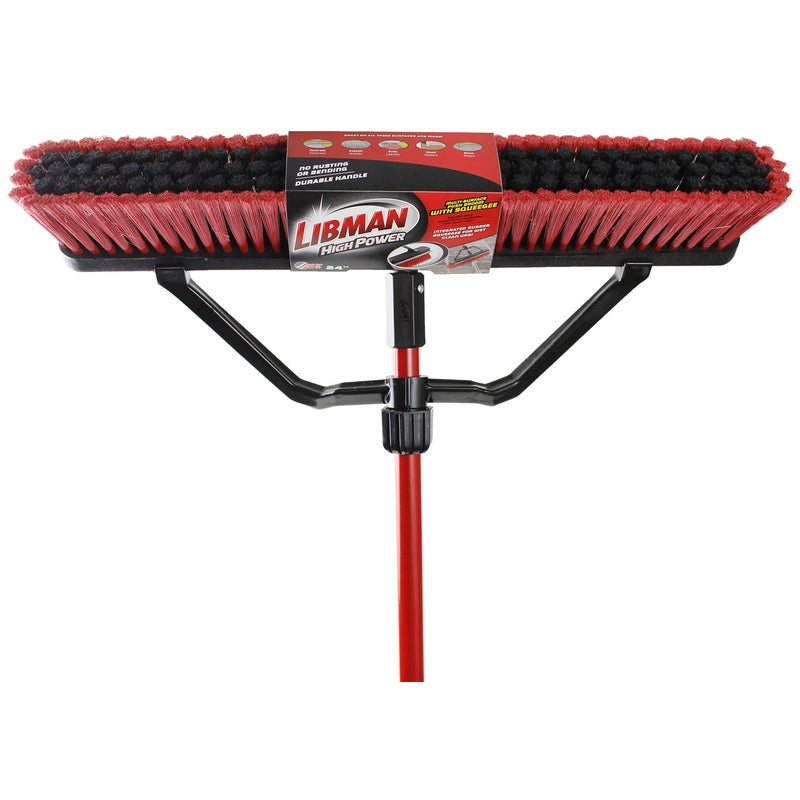 PL 24" P BRM W SQUEEGEE
