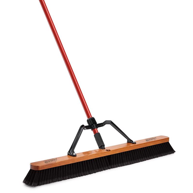 PUSH BROOM POLY HD 36" - Pack of 4