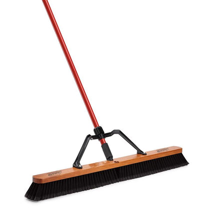 PUSH BROOM POLY HD 36" - Pack of 4