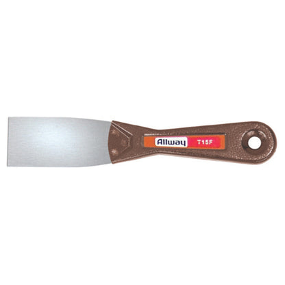 Set of 10 Emery Jensen Putty & Joint Knives, Flex 1-1/2 inch, for applying and smoothing putty and joint compounds.