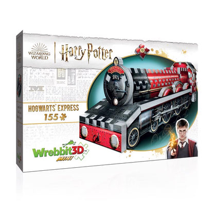 Emery Jensen 3D PZL HGWRT EXP 155-piece puzzle featuring colorful, interlocking puzzle pieces for challenging assembly.