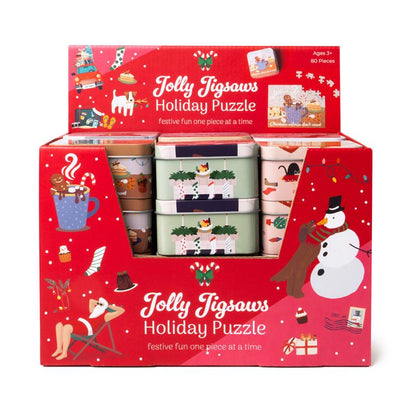 MN PZZLS HLDY 10+yr 80PC - Pack of 24