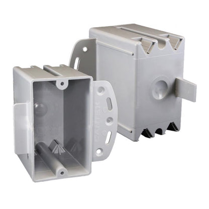 OUTLET BOX 1G PVC 20CU