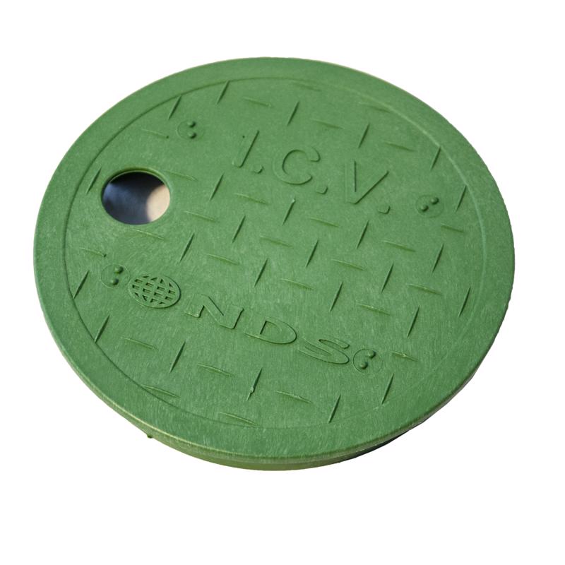 VLV BX CVR PLST GRN 6"