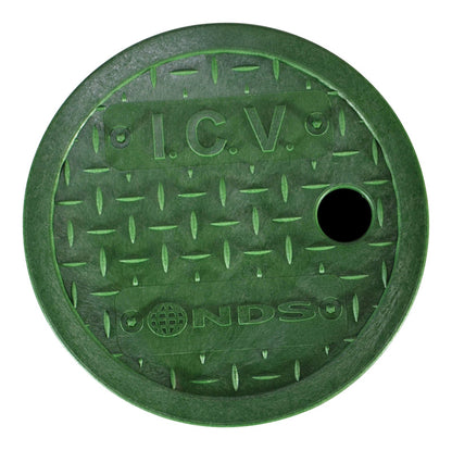 VLV BX CVR PLST RND 6"