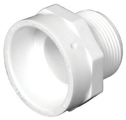 ADAPTER PVC DWV4"H x MPT