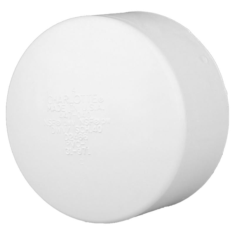 CAP PVC DWV 6" HUB