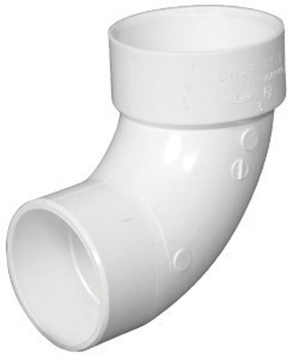 ELBOW 90 PVC DWV2"STREET