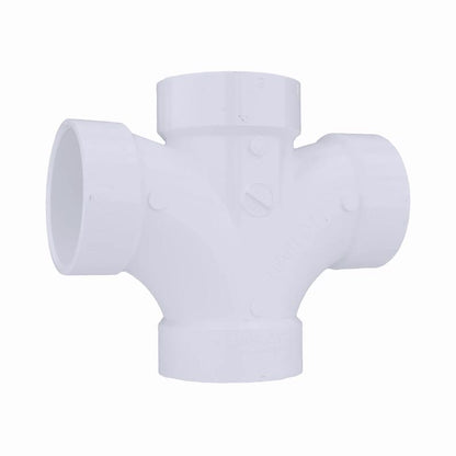 TEE SAN PVC DWV 2" HUB