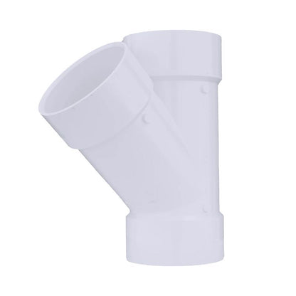 WYE PVC DWV HUB 6"