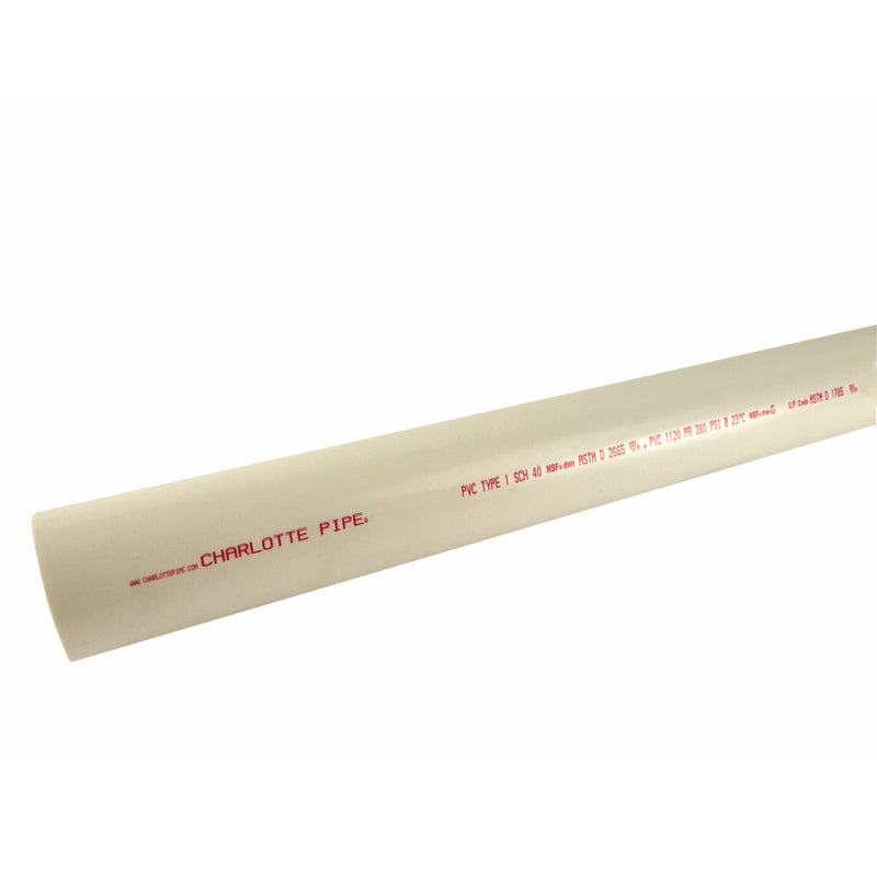 PIPE PVC DWV 4"X20'
