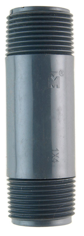 NIPPLE PVC S80 1 x 4