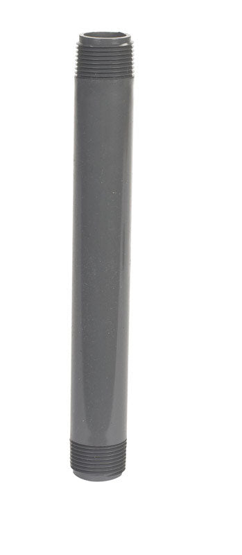 PVC NIPPLE SCH80 3/4X8"