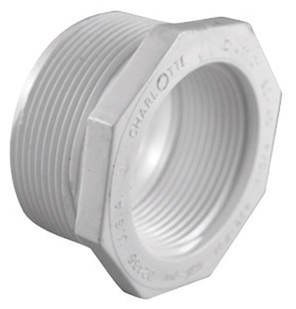 Emery Jensen PVC pressure fitting Bushing 40PVC 1.25m 3/4 FPT for plumbing applications