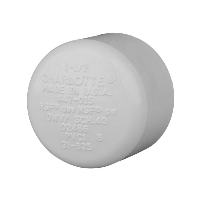 CAP 1.5" SLIP SCH40 - Pack of 25