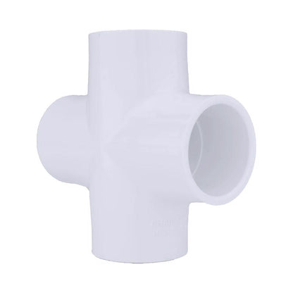 Emery Jensen PVC SCH40 3/4-inch slip pressure fitting for durable plumbing connections, made of high-quality PVC material.