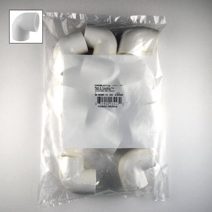 ELBOW PVC 1" SCH40 10PK