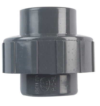 UNION SCH80 1"FPT PVC