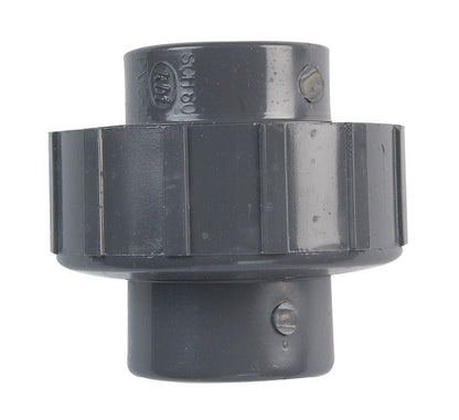 UNION SCH80 3/4"FPT PVC