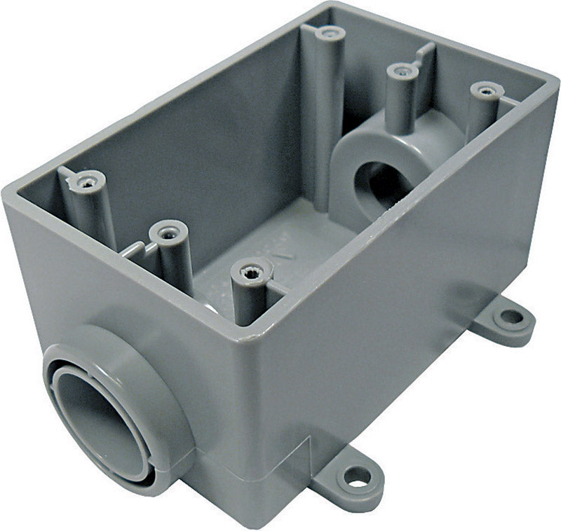 BOX OUTLET PVC FSC 1/2"