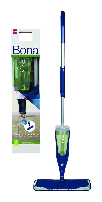 Emery Jensen Quick Clean Tools 15-inch Micro Floor Mop Spry for easy cleaning and quick floor maintenance.