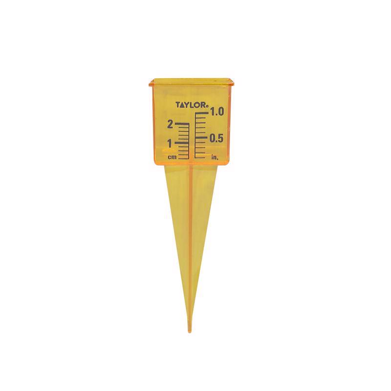 Emery Jensen 1-inch rain gauge sprinkler gauge with clear measuring scale and durable design for outdoor garden monitoring