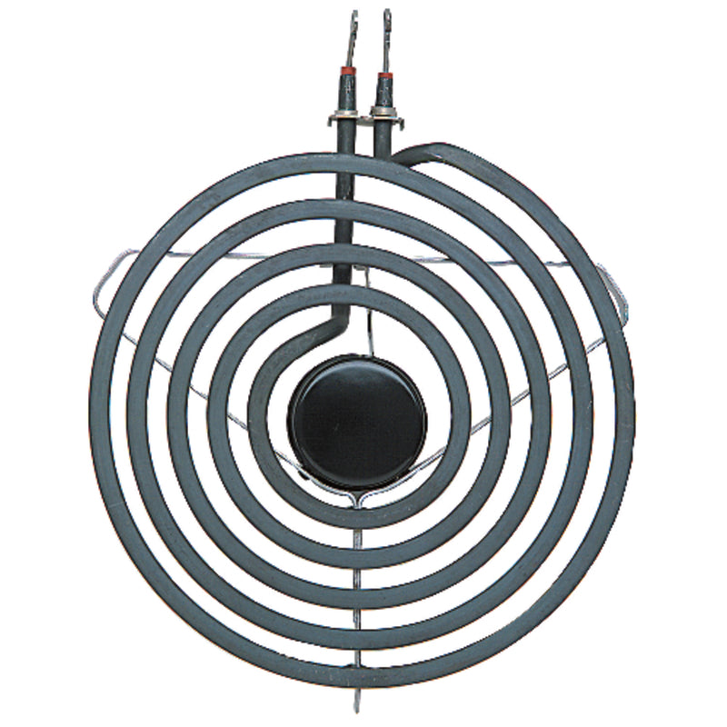 Emery Jensen range burner knobs, black plastic control knobs for stove or oven appliances.