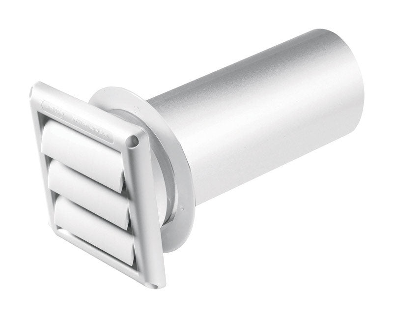 CAP Wall+damper 6"PLASTC