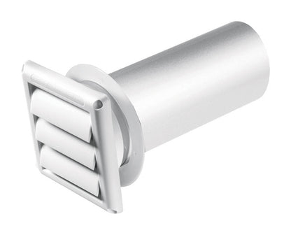 CAP Wall+damper 6"PLASTC