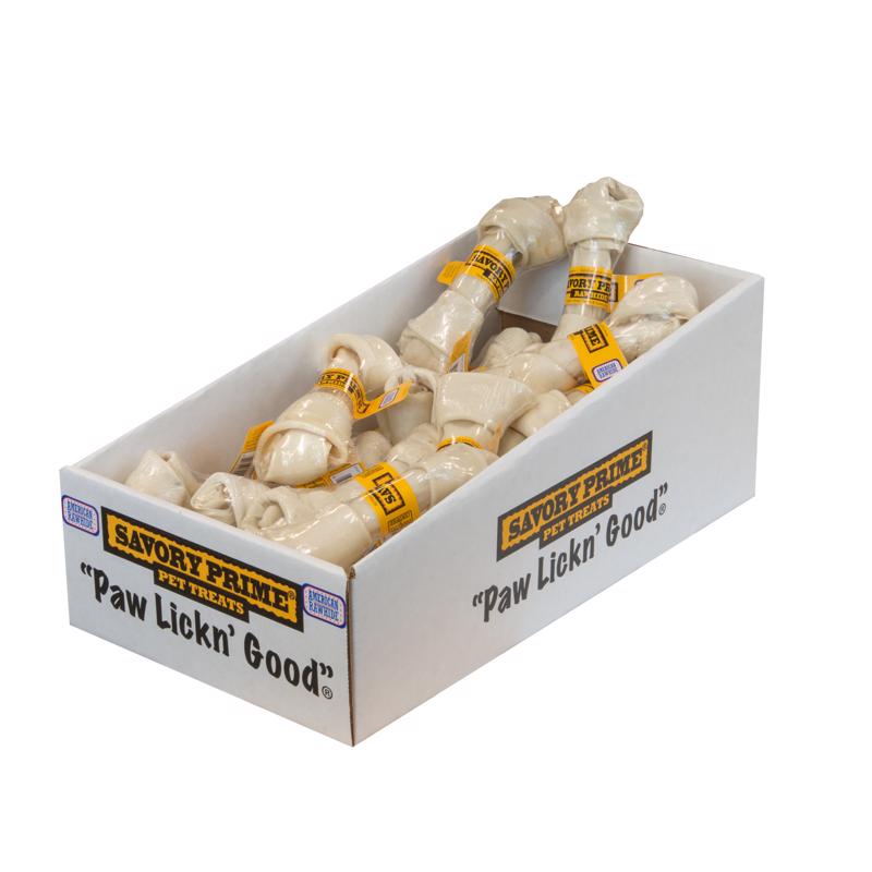 KNOTTED BONE WHT 6-7" - Pack of 24
