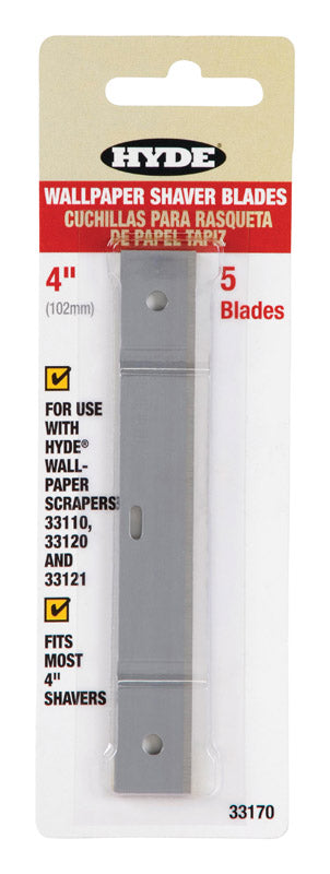 Emery Jensen wallpaper scraper blades pack of 10, durable razor blades for removing wallpaper and smoothing surfaces.