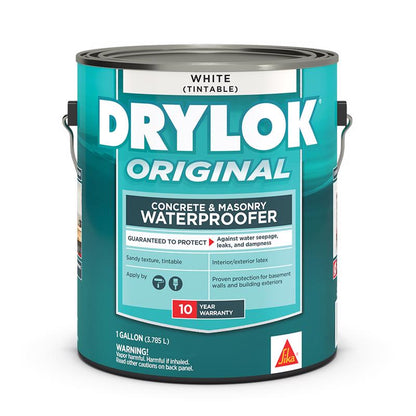 PAINT WATRPRF GL WHT LTX - Pack of 2