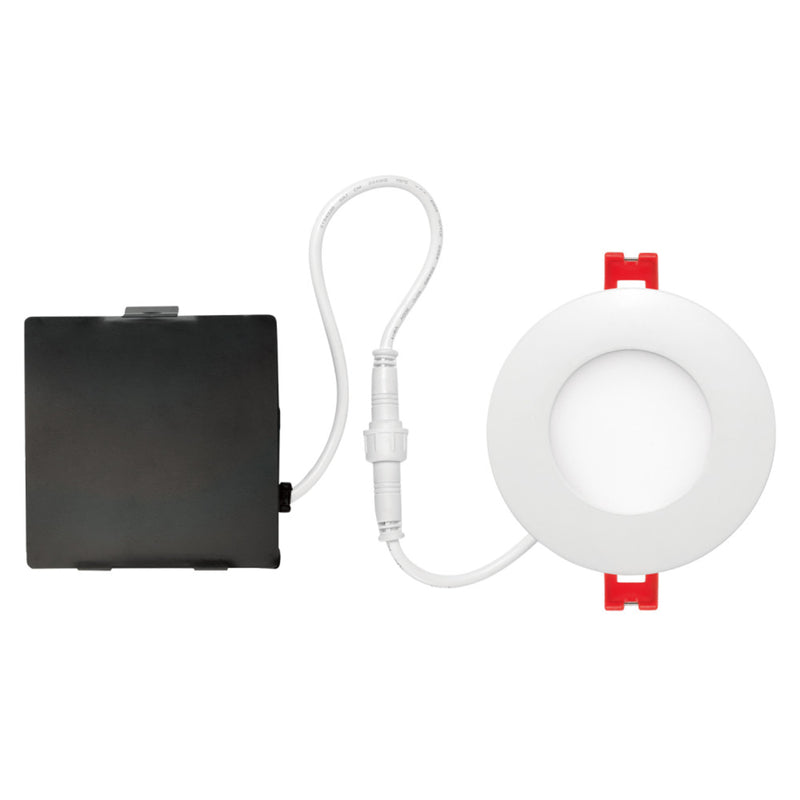 Emery Jensen LED REC Slim Light Kit 6-inch recessed lighting fixture with sleek, slim design for modern ceiling illumination.