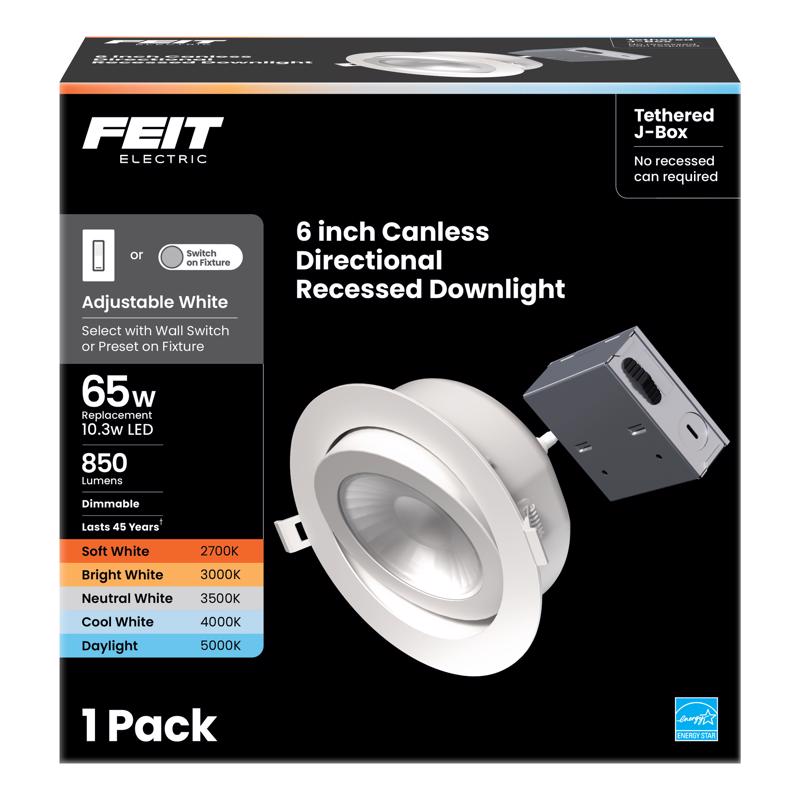 RCS DWNLT ADJ LED 6" 65W